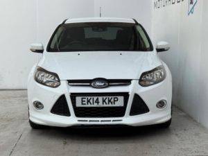 2014 Ford Focus 1.6 Tdci Zetec S Euro 5 (s/s) 5dr in White — image 2