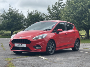 2018 Ford Fiesta 1.0 Ecoboost St-Line 5dr Auto, Petrol, Red + New Timing Belt in Red — image 2
