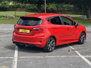 2018 Ford Fiesta 1.0 Ecoboost St-Line 5dr Auto, Petrol, Red + New Timing Belt in Red — image 3