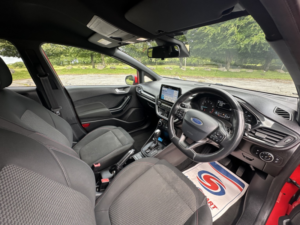 2018 Ford Fiesta 1.0 Ecoboost St-Line 5dr Auto, Petrol, Red + New Timing Belt in Red — image 4