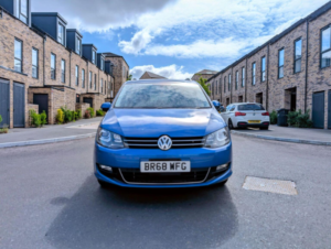 2018 Volkswagen Sharan 1.4 Tsi Se Nav DSG Euro 6 (s/s) 5dr in Blue — image 2
