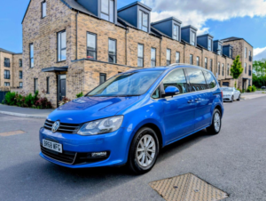 2018 Volkswagen Sharan 1.4 Tsi Se Nav DSG Euro 6 (s/s) 5dr in Blue — image 3