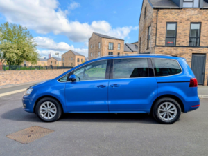 2018 Volkswagen Sharan 1.4 Tsi Se Nav DSG Euro 6 (s/s) 5dr in Blue — image 4