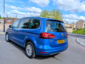 2018 Volkswagen Sharan 1.4 Tsi Se Nav DSG Euro 6 (s/s) 5dr in Blue — image 5