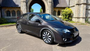 2017 Honda Civic 1.8 I-Vtec Se Plus (navi) Auto Euro 6 5dr in Bronze — image 5
