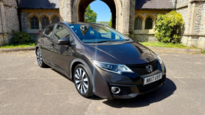 2017 Honda Civic 1.8 I-Vtec Se Plus (navi) Auto Euro 6 5dr in Bronze — image 6
