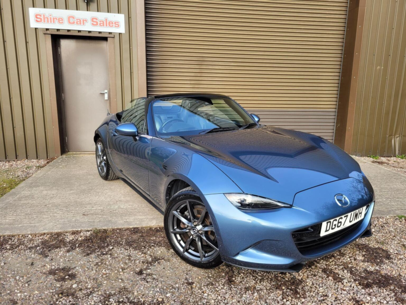 2017 Mazda Mx-5 2.0 Skyactiv-G Sport Nav Euro 6 2dr in Blue — image 1