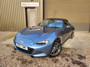 2017 Mazda Mx-5 2.0 Skyactiv-G Sport Nav Euro 6 2dr in Blue — image 4