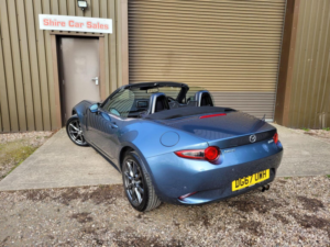 2017 Mazda Mx-5 2.0 Skyactiv-G Sport Nav Euro 6 2dr in Blue — image 5