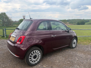 2016 Fiat 500 1.2 Lounge Euro 6 (s/s) 3dr in Red — image 2