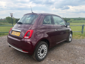 2016 Fiat 500 1.2 Lounge Euro 6 (s/s) 3dr in Red — image 4