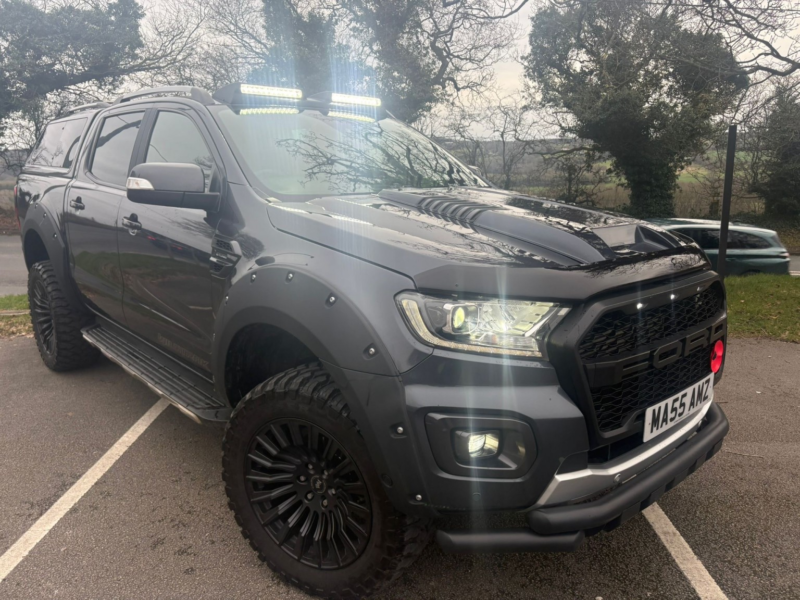 2021 Ford Ranger 2.0 Ranger Wildtrak Double Cab 2.0l Ecoblue 213ps AWD 10 Speed Automatic in Grey — image 1
