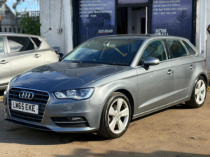 2015 Audi A3 1.2 Tfsi Sport Sportback S Tronic Euro 6 (s/s) 5dr in Grey — image 4
