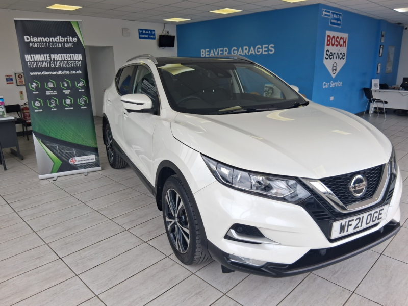 2021 Nissan Qashqai 1.3 Dig-T N-Connecta in White — image 1