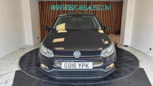 2016 Volkswagen Polo 1.0 Bluemotion Tech Match Euro 6 (s/s) 5dr in Black — image 3