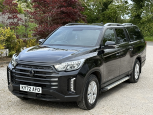 2022 Ssangyong Musso 2.2d Rhino Auto 4WD L3 Euro 6 4dr in Black — image 3