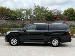 2022 Ssangyong Musso 2.2d Rhino Auto 4WD L3 Euro 6 4dr in Black — image 5