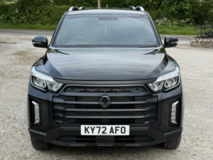 2022 Ssangyong Musso 2.2d Rhino Auto 4WD L3 Euro 6 4dr in Black — image 6