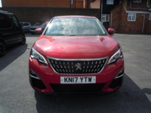 2017 Peugeot 3008 1.6 Bluehdi Active Euro 6 (s/s) 5dr in Red — image 2