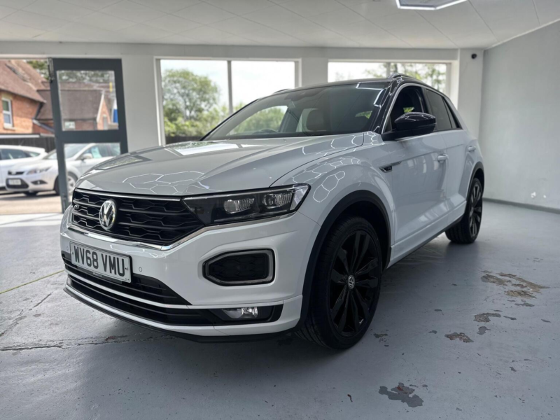 2018 Volkswagen T-Roc 1.6 Tdi R-Line Euro 6 (s/s) 5dr in White — image 1