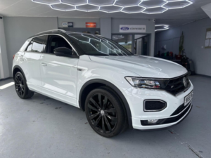 2018 Volkswagen T-Roc 1.6 Tdi R-Line Euro 6 (s/s) 5dr in White — image 2