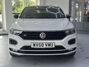 2018 Volkswagen T-Roc 1.6 Tdi R-Line Euro 6 (s/s) 5dr in White — image 3
