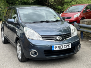 2013 Nissan Note 1.6 16v N-Tec+ Hatchback 5dr Petrol Manual Euro 5 (110 Ps) in Blue — image 2