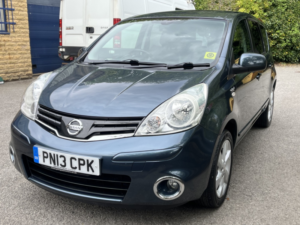 2013 Nissan Note 1.6 16v N-Tec+ Hatchback 5dr Petrol Manual Euro 5 (110 Ps) in Blue — image 3