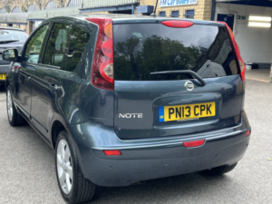 2013 Nissan Note 1.6 16v N-Tec+ Hatchback 5dr Petrol Manual Euro 5 (110 Ps) in Blue — image 4