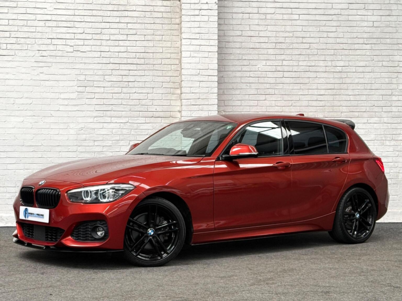 2019 BMW 1 Series 2.0 118d M Sport Shadow Edition Auto Euro 6 (s/s) 5dr in Orange — image 1