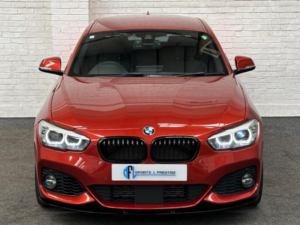 2019 BMW 1 Series 2.0 118d M Sport Shadow Edition Auto Euro 6 (s/s) 5dr in Orange — image 3