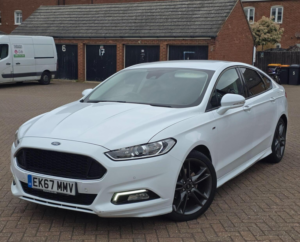 2017 Ford Mondeo 2.0 Tdci St-Line X Powershift Euro 6 (s/s) 5dr in White — image 3
