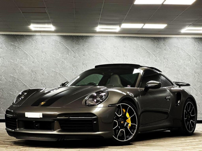 2020 Porsche 911 3.7t 992 Turbo S Pdk 4WD Euro 6 (s/s) 2dr in Grey — image 1