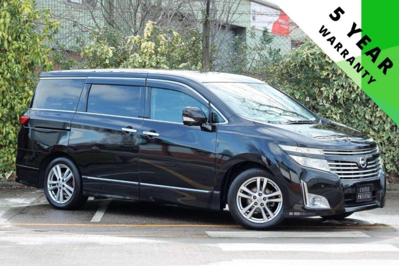 2010 Nissan Elgrand 3.5 V6 Highway Star Premium 5dr 7 Seats in Black — image 1