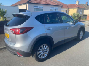 2015 Mazda Cx-5 2.2 Skyactiv-D Se-L Nav Euro 6 (s/s) 5dr in Silver — image 3