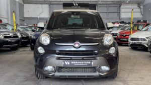 2014 Fiat 500l 1.3 500l Trekking 1.3 Multijet Trekking Diesel Grey 5dr Low Tax+partleather+cruise in Grey — image 3