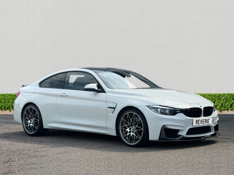 2018 BMW M4 3.0 Biturbo Competition Coupe 2dr Petrol Dct Euro 6 (s/s) (450 Ps) in White — image 1