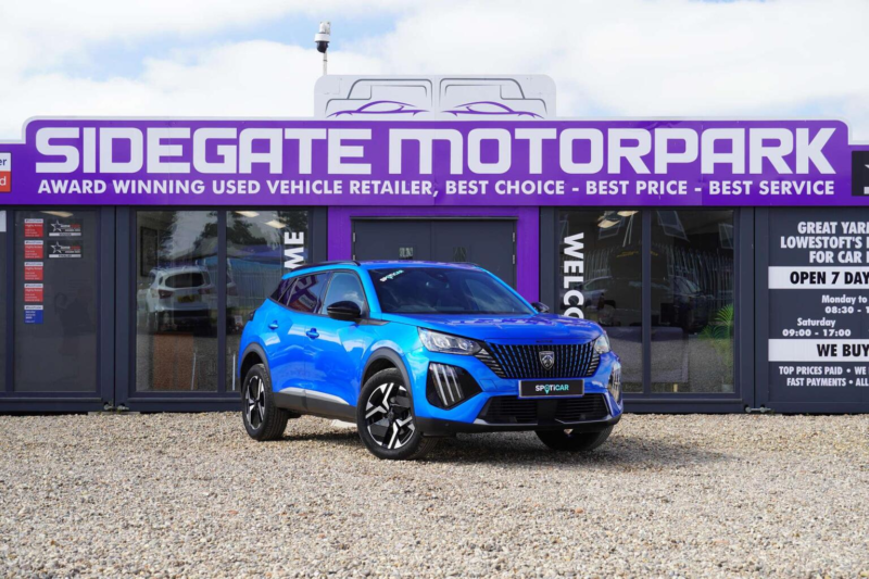 2025 Peugeot 2008 1.2 Puretech Allure Euro 6 (s/s) 5dr in Blue — image 1