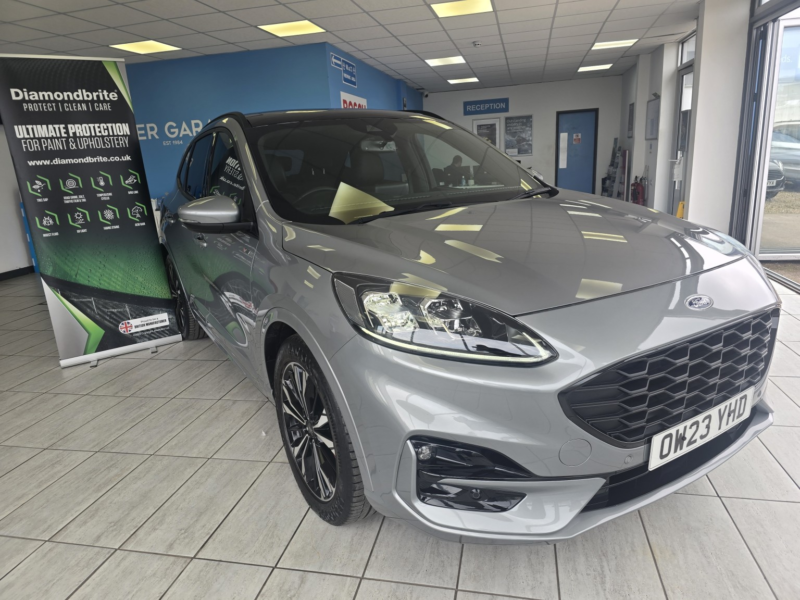 2023 Ford Kuga St-Line X Edition, Duratec Fhev 190ps in Silver — image 1