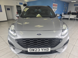 2023 Ford Kuga St-Line X Edition, Duratec Fhev 190ps in Silver — image 2