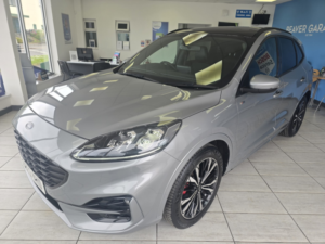 2023 Ford Kuga St-Line X Edition, Duratec Fhev 190ps in Silver — image 3