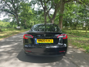 2022 Tesla Model 3 Standard Range Plus Saloon 4dr Electric Auto Rwd (241 Bhp) in Black — image 4