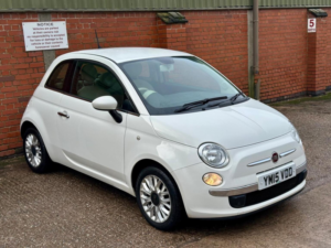 2015 Fiat 500 1.2 Pop Star Euro 6 (s/s) 3dr in White — image 2