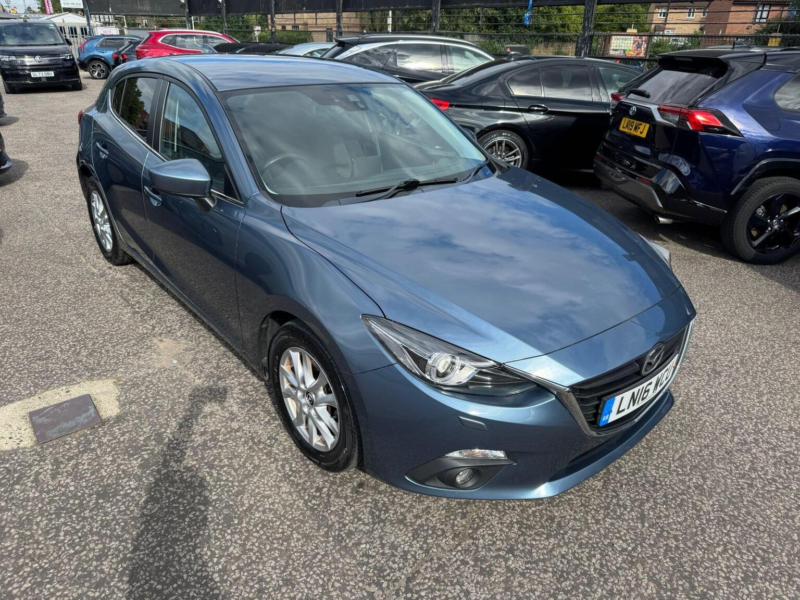 2016 Mazda Mazda3 2.0 Skyactiv-G Se-L Nav Auto Euro 5 (s/s) 5dr in Blue — image 1