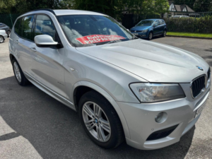 2013 BMW X3 2.0 20d M Sport Auto Xdrive Euro 5 (s/s) 5dr in Silver — image 2