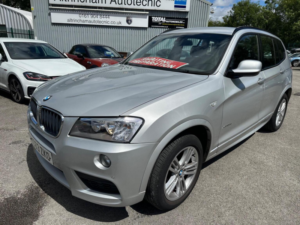 2013 BMW X3 2.0 20d M Sport Auto Xdrive Euro 5 (s/s) 5dr in Silver — image 4