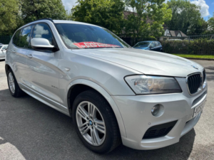 2013 BMW X3 2.0 20d M Sport Auto Xdrive Euro 5 (s/s) 5dr in Silver — image 6