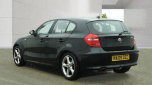 2009 BMW 1 Series 2.0 116i Sport Euro 4 5dr in Black — image 5