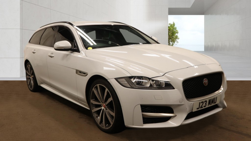 2017 Jaguar Xf 2.0 D R-Sport in White — image 1