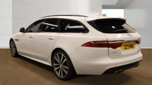 2017 Jaguar Xf 2.0 D R-Sport in White — image 3